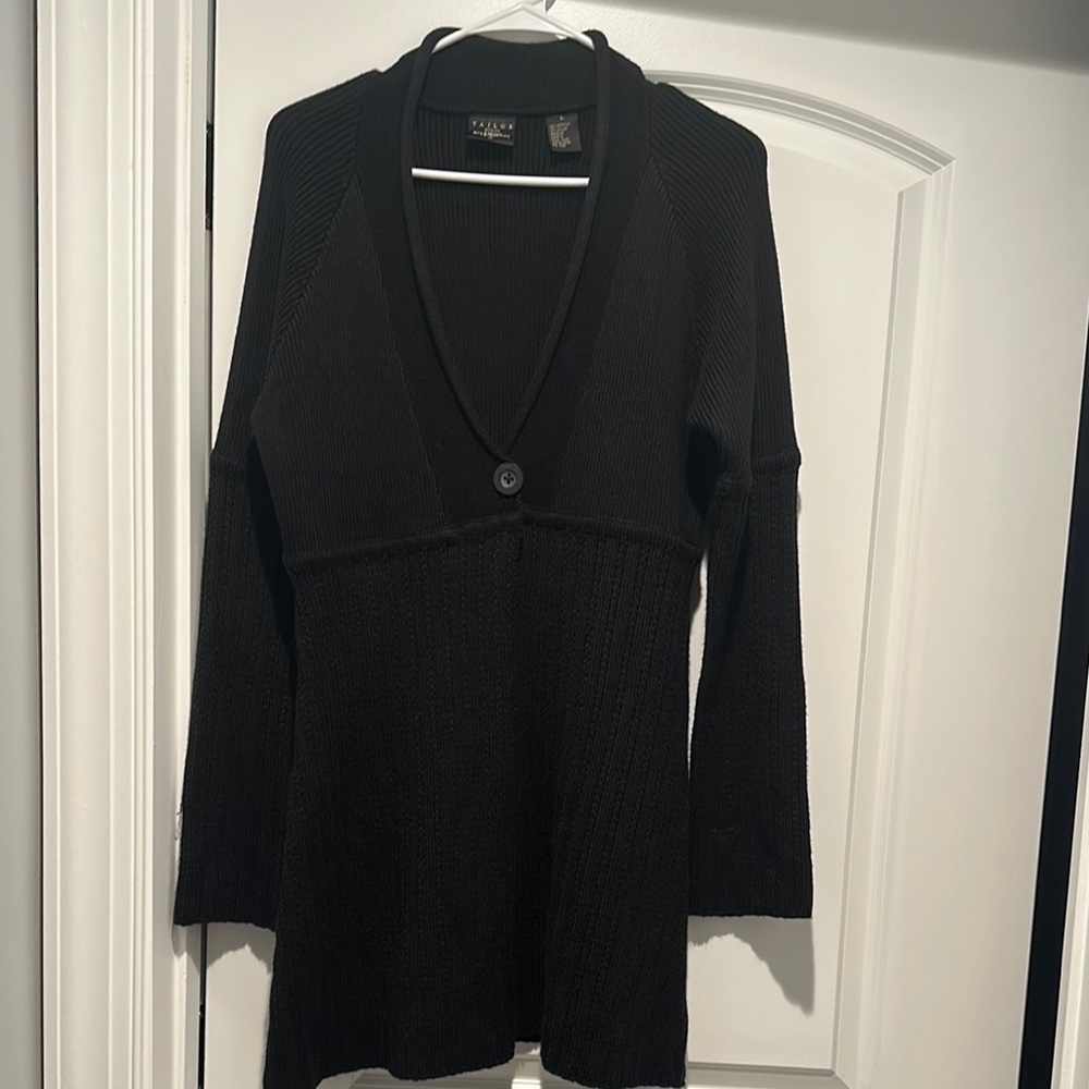 Tailor B. Moss Black Cardigan